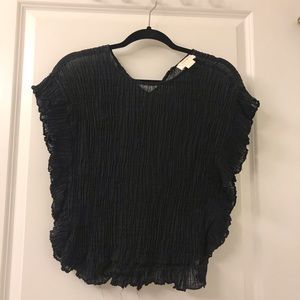 Anthropologie Creped Blouse